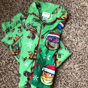 TMNT Christmas pajamas